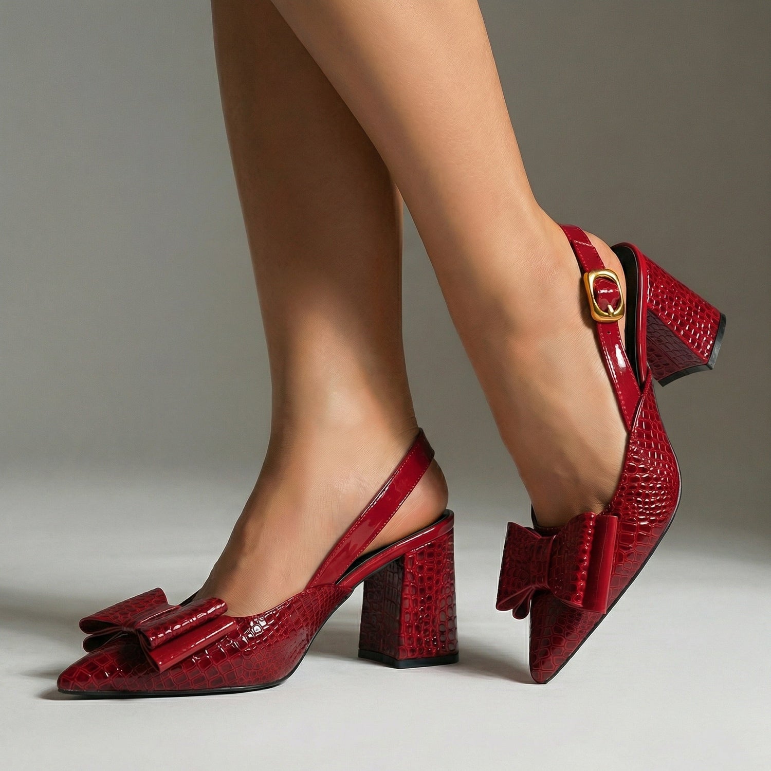 Sophia | Black Slingback Heels for Effortless Elegance 0