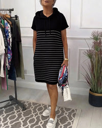 Camryn | Women's Hooded Dress Relaxed Fit Casual Outings
