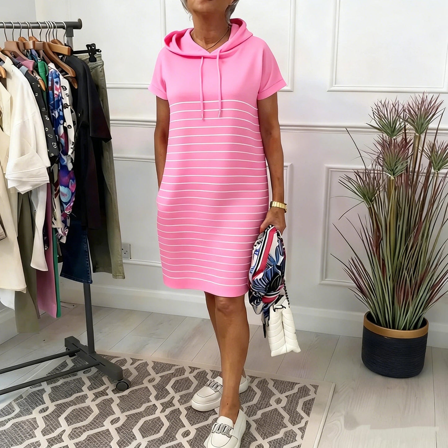 Sophia | Chic Hooded Dress 5