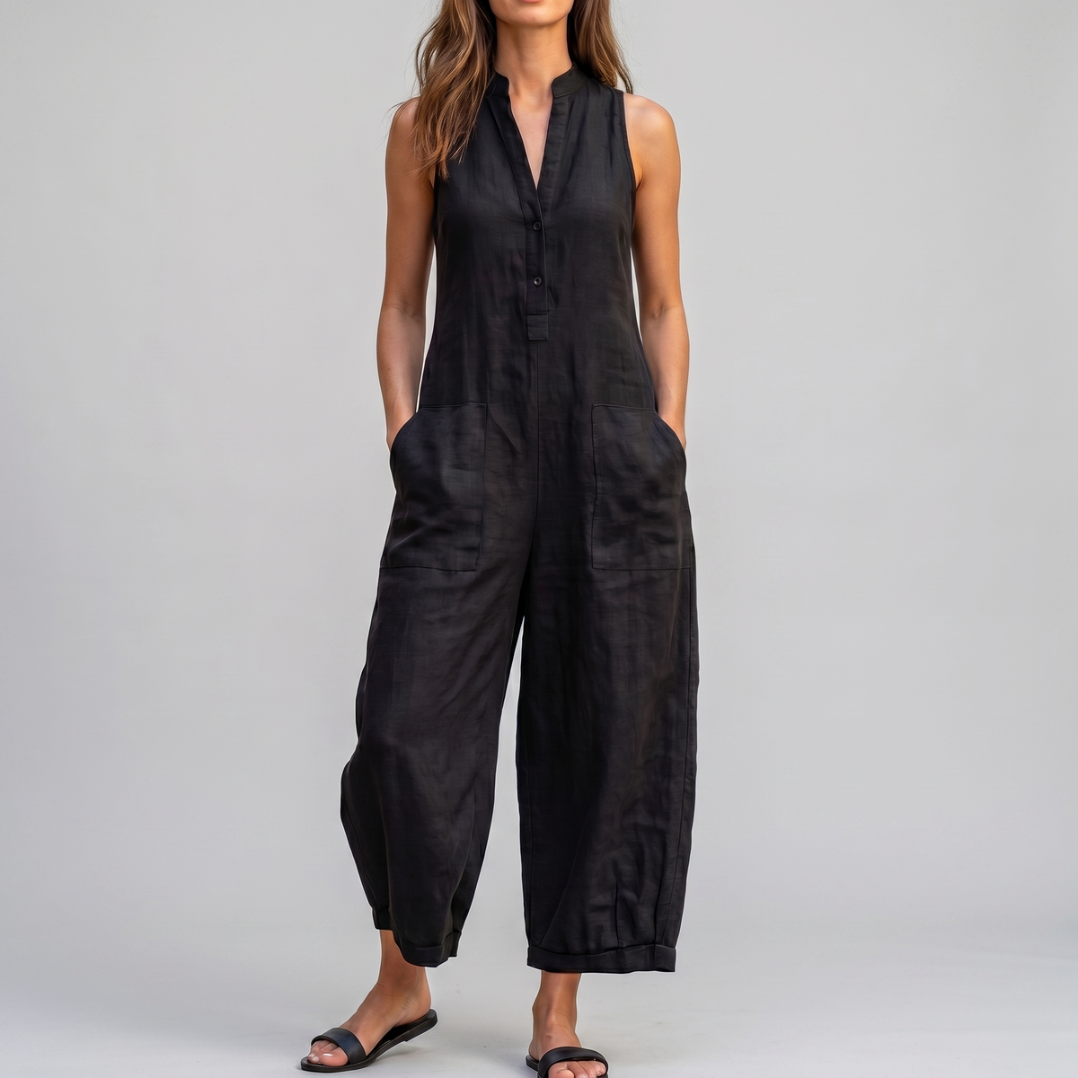 Sophia | Elegant Black Jumpsuit for Women 0