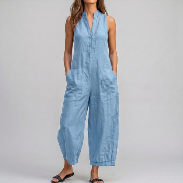 Sophia | Elegant Black Jumpsuit for Women 2