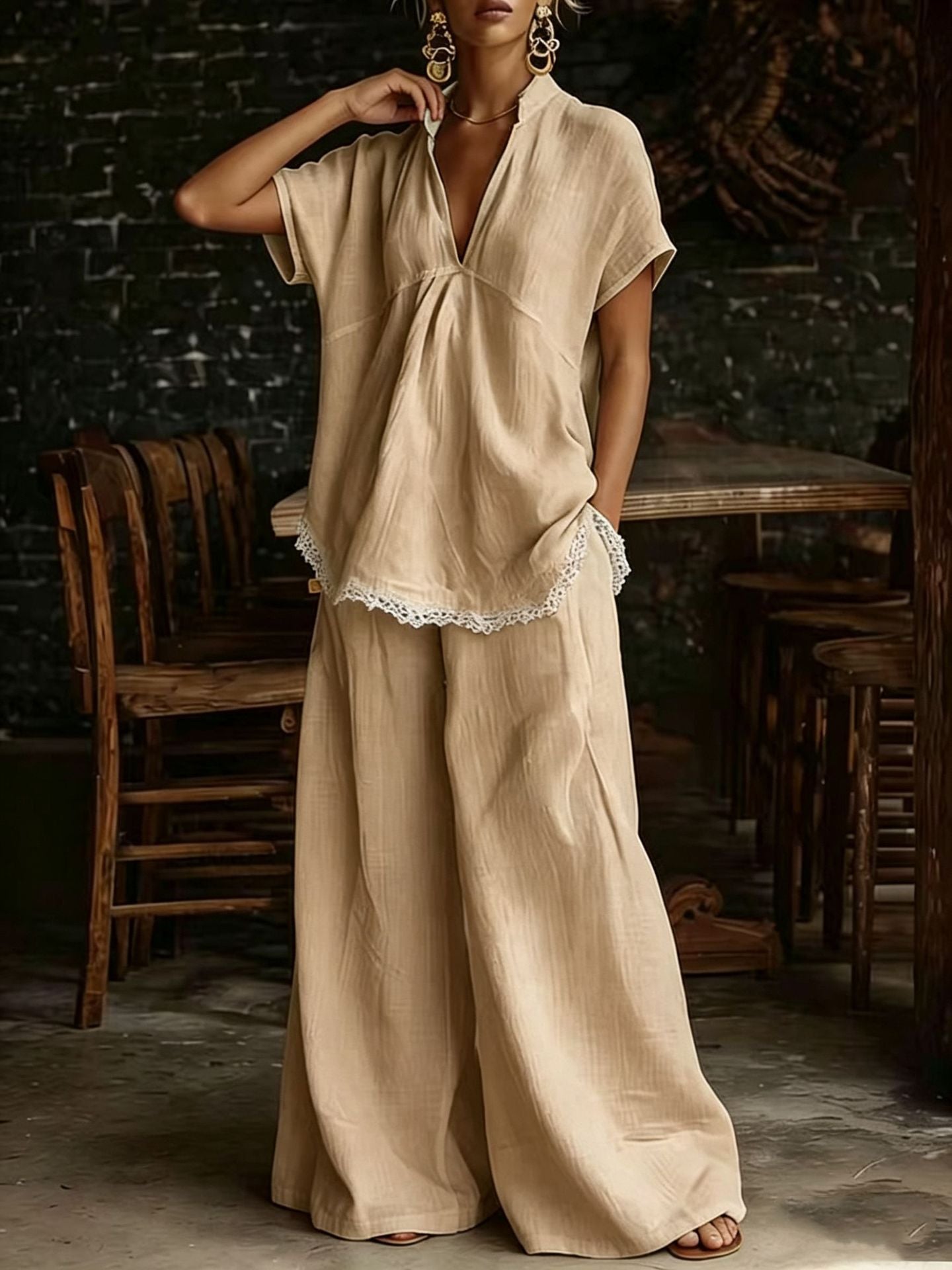 Sophia | Elegant Linen Set 2