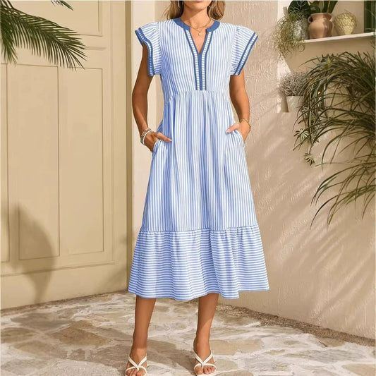 Sophia | Floral Midi Dress for Women 0
