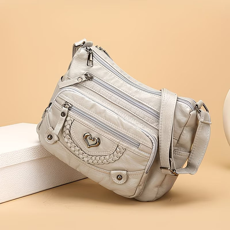 Sophia | Leather Crossbody Bag for Women 0