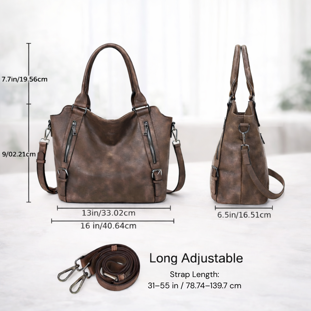 Sophia | Leather Tote Bag 2