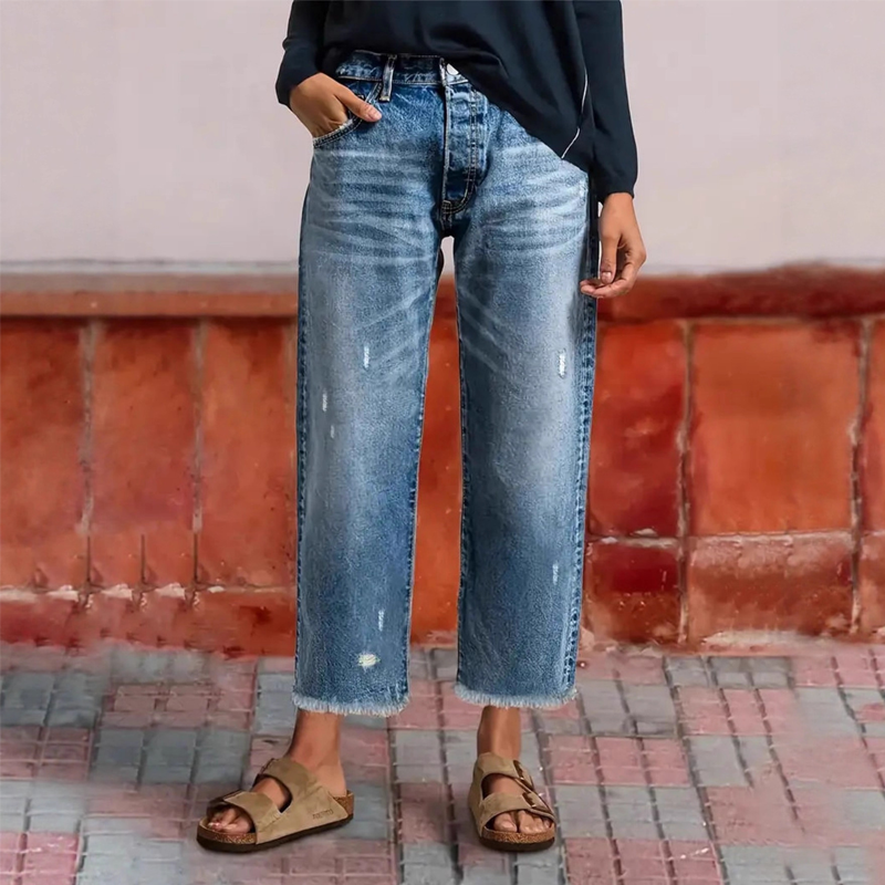 Sophia | Women's Jeans, Cropped Straight Fit 0