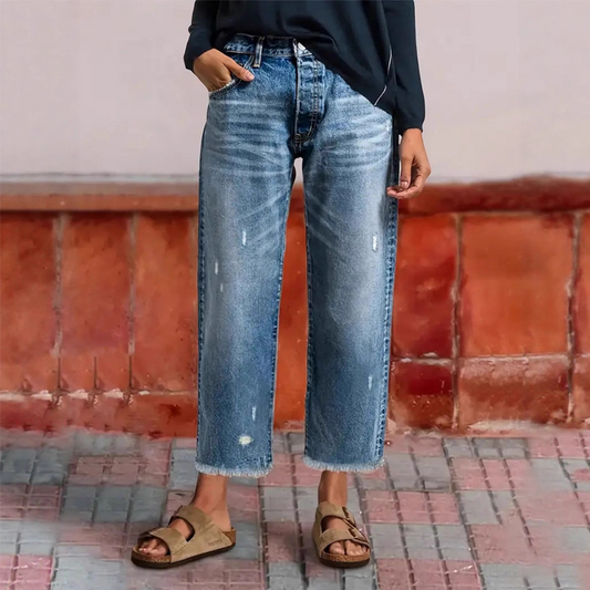 Sophia | Women's Jeans, Cropped Straight Fit 0