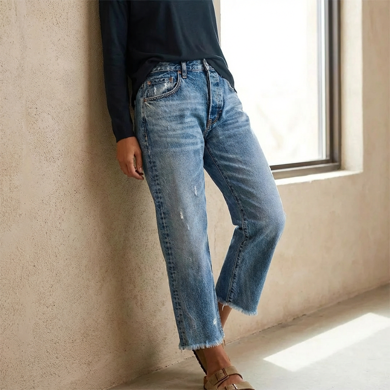 Sophia | Women's Jeans, Cropped Straight Fit 2
