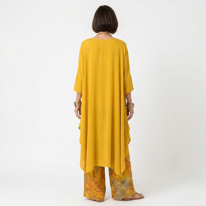 Sophia | Womens Tunic Tops with Asymmetrical Design 2