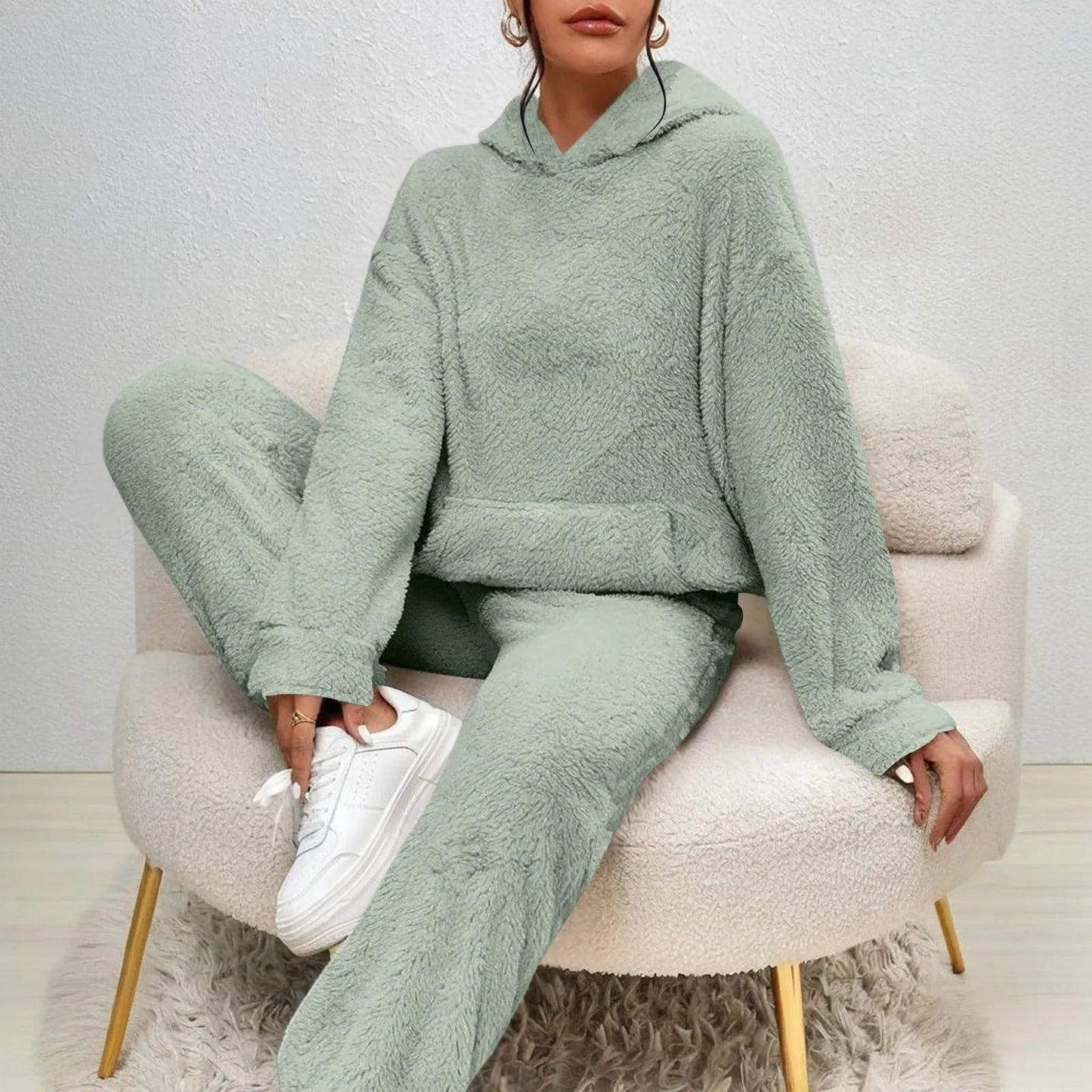 Cora | Women's Two Piece Lounge Set with Pockets