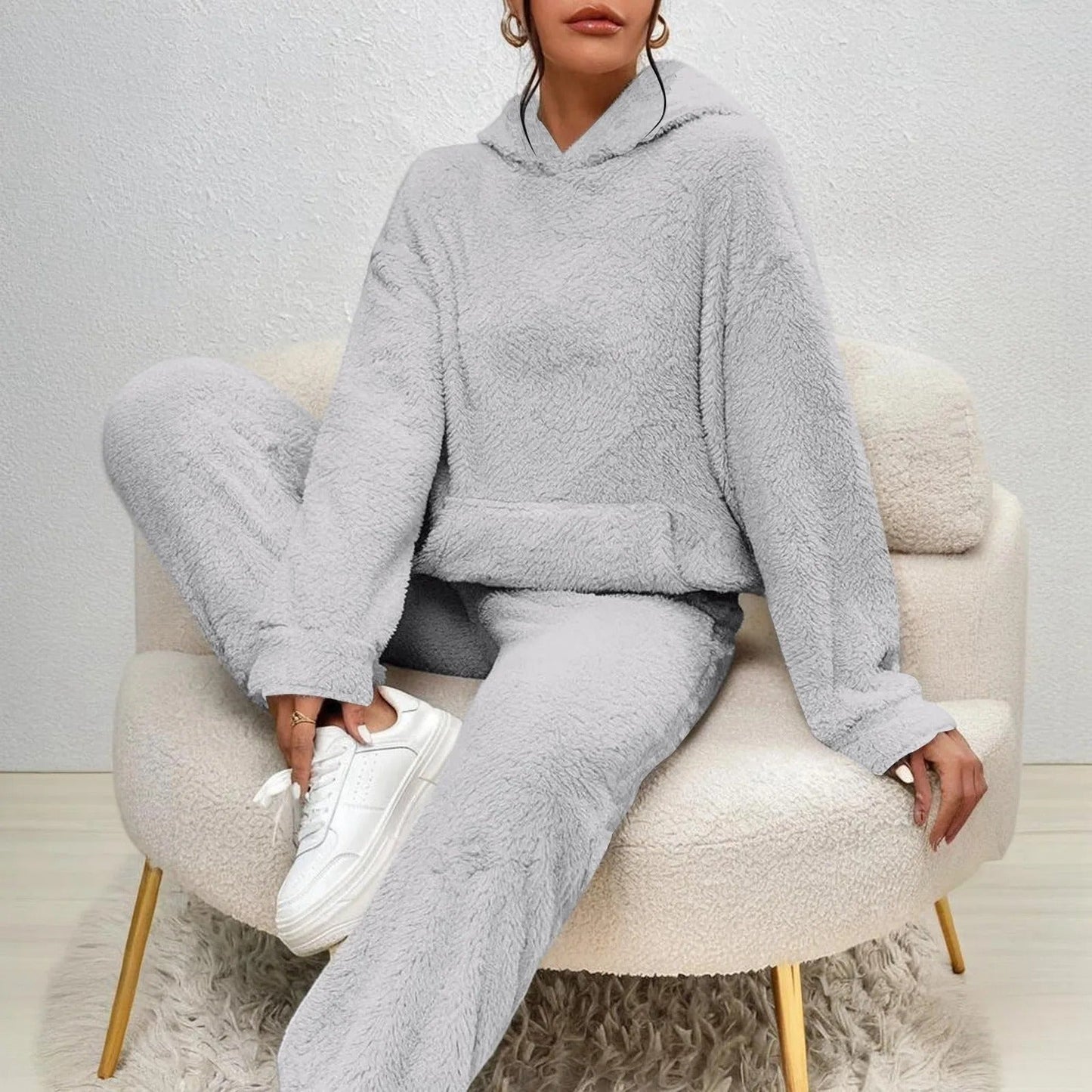 Cora | Women's Two Piece Lounge Set with Pockets