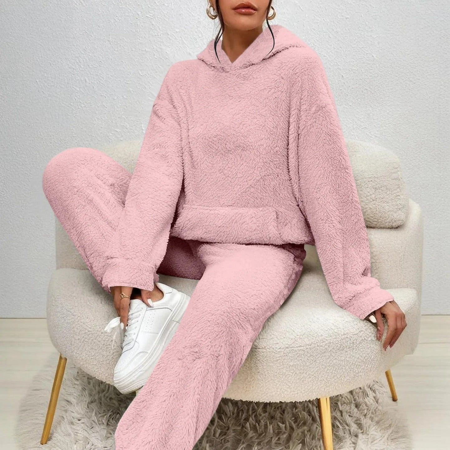 Cora | Women's Two Piece Lounge Set with Pockets