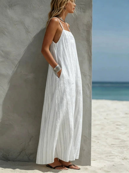 Sophie | White Summer Dress for Women 3