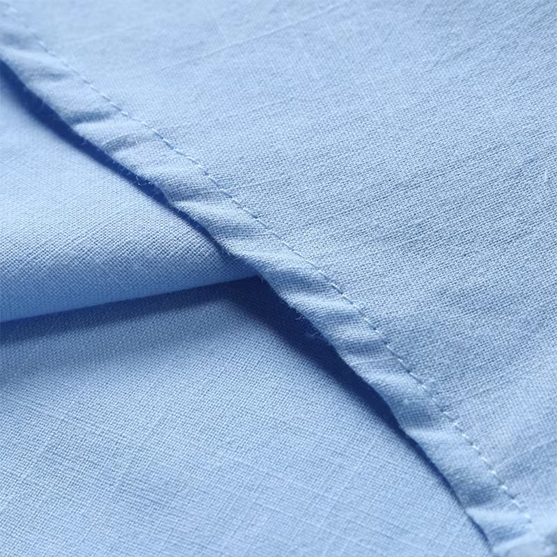 Henrik | Textured Button-Front Polo Shirt with Chest Pocket
