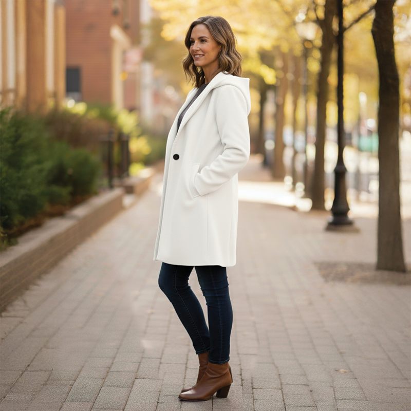 Adelaide | Quilted Hooded Oversized Winter Coat for Women