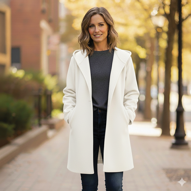 Adelaide | Quilted Hooded Oversized Winter Coat for Women