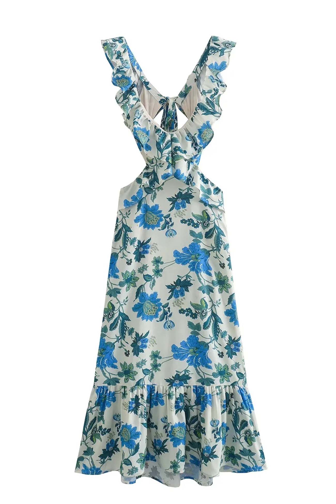 Yafit™ | Floral Ruffle Dress 4