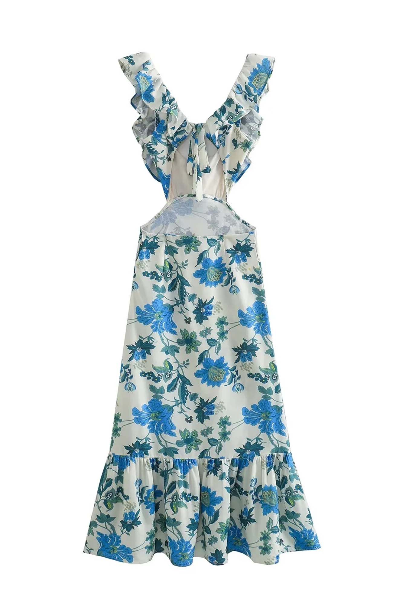 Yafit™ | Floral Ruffle Dress 5