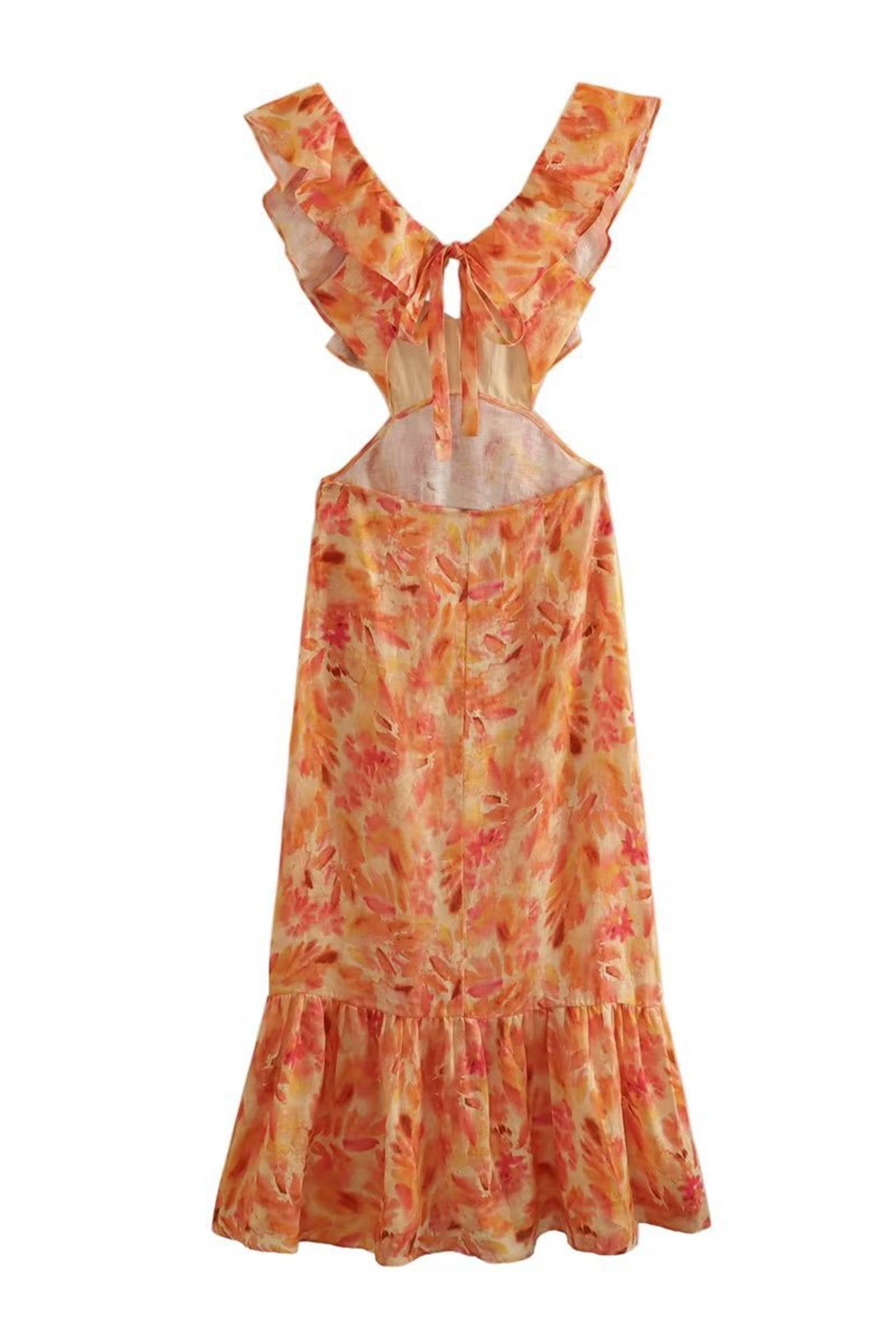 Yafit™ | Floral Ruffle Dress 7