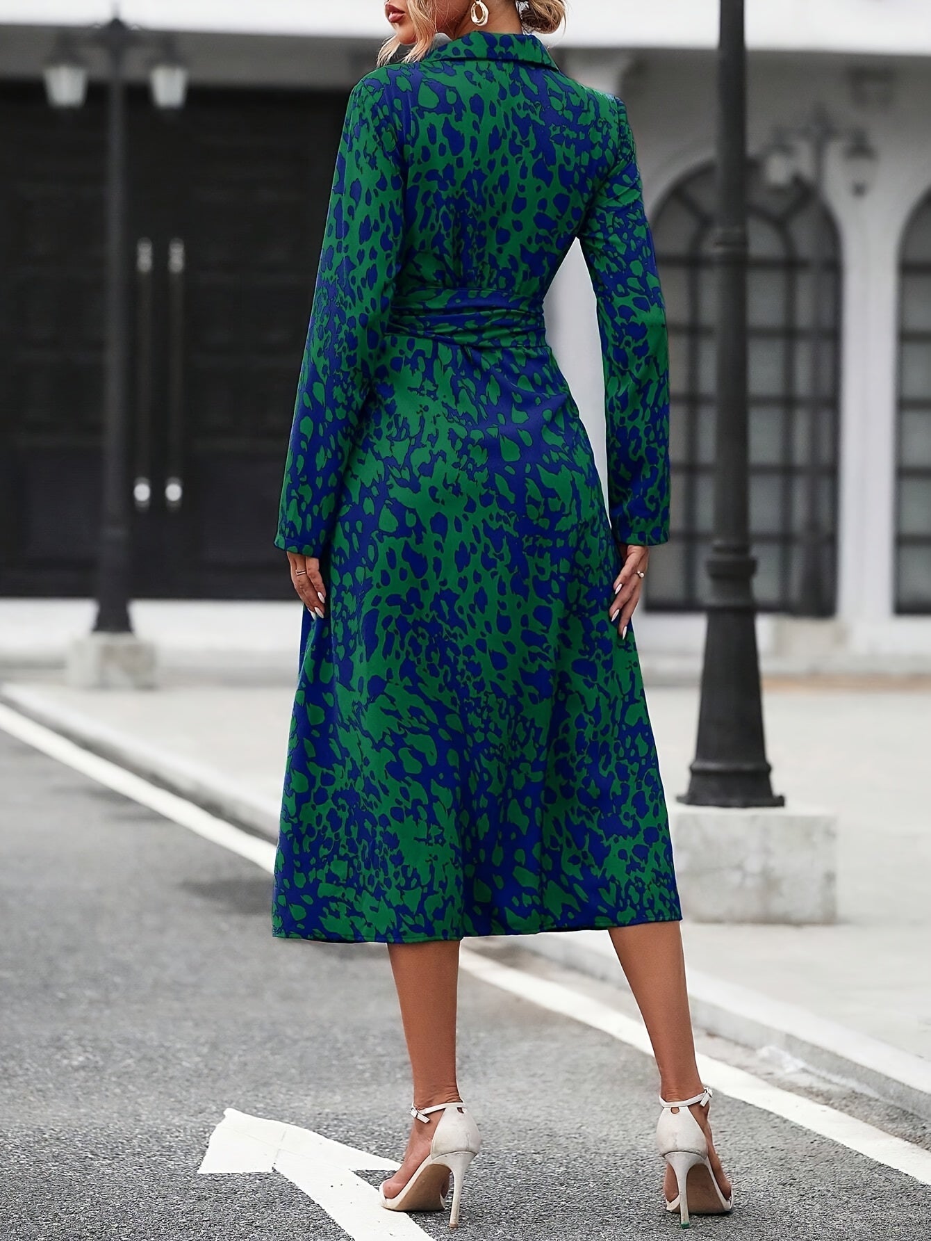 Zafira™ | Geometric Shirt Dress 3