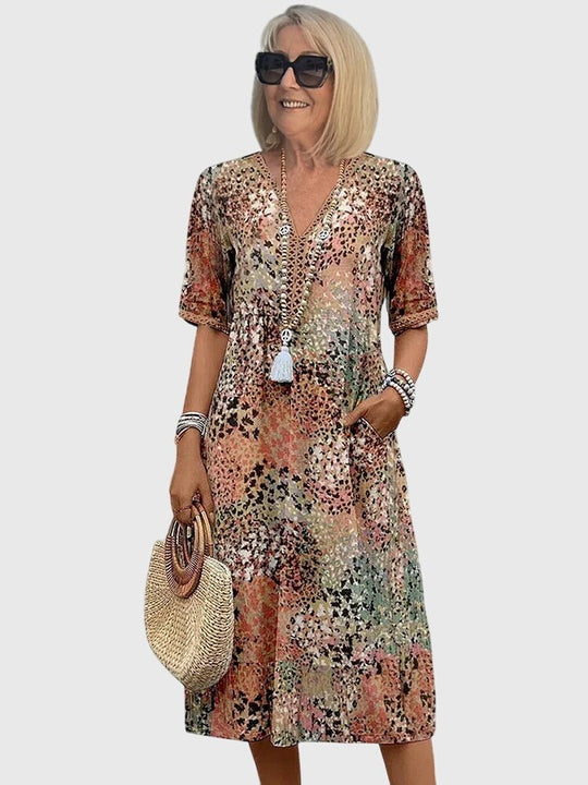 Zara™ | Boho-Inspired Flattering Dress 1