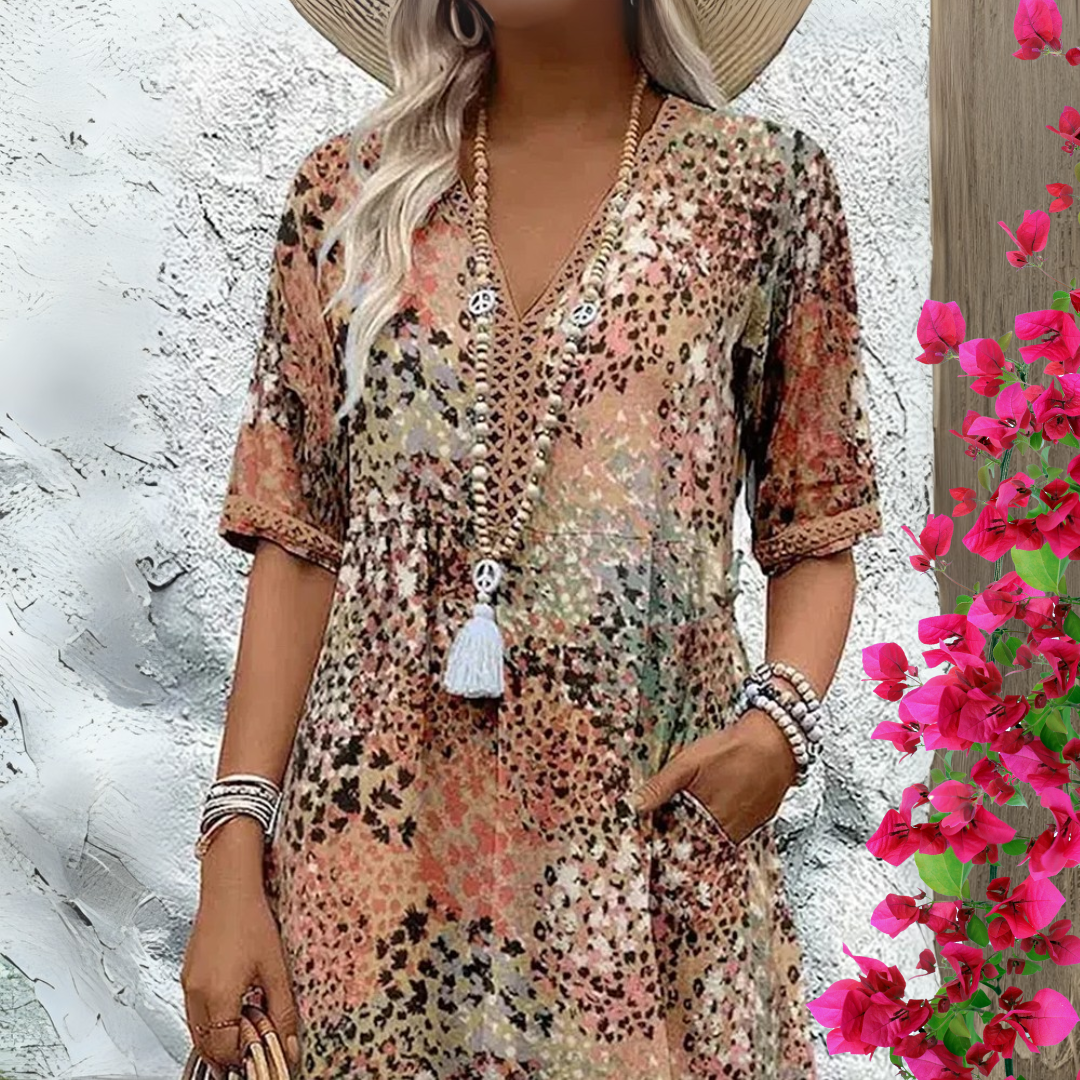 Zara™ | Boho-Inspired Flattering Dress 2