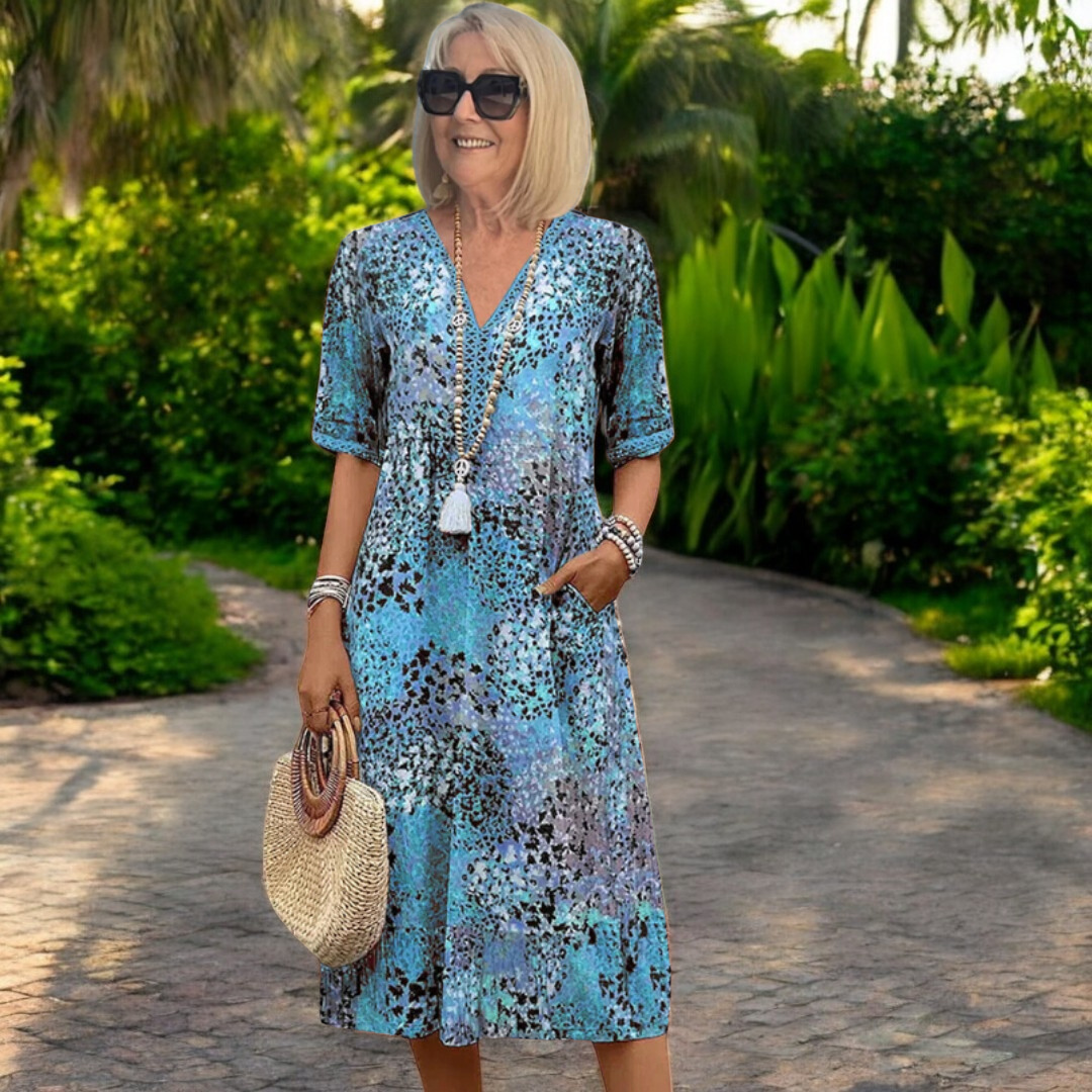 Zara™ | Boho-Inspired Flattering Dress 3