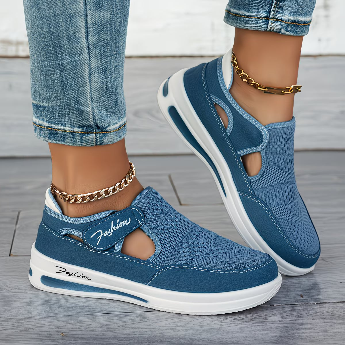 Johanna | Slip-On Sneakers with Cushioned Sole for Women