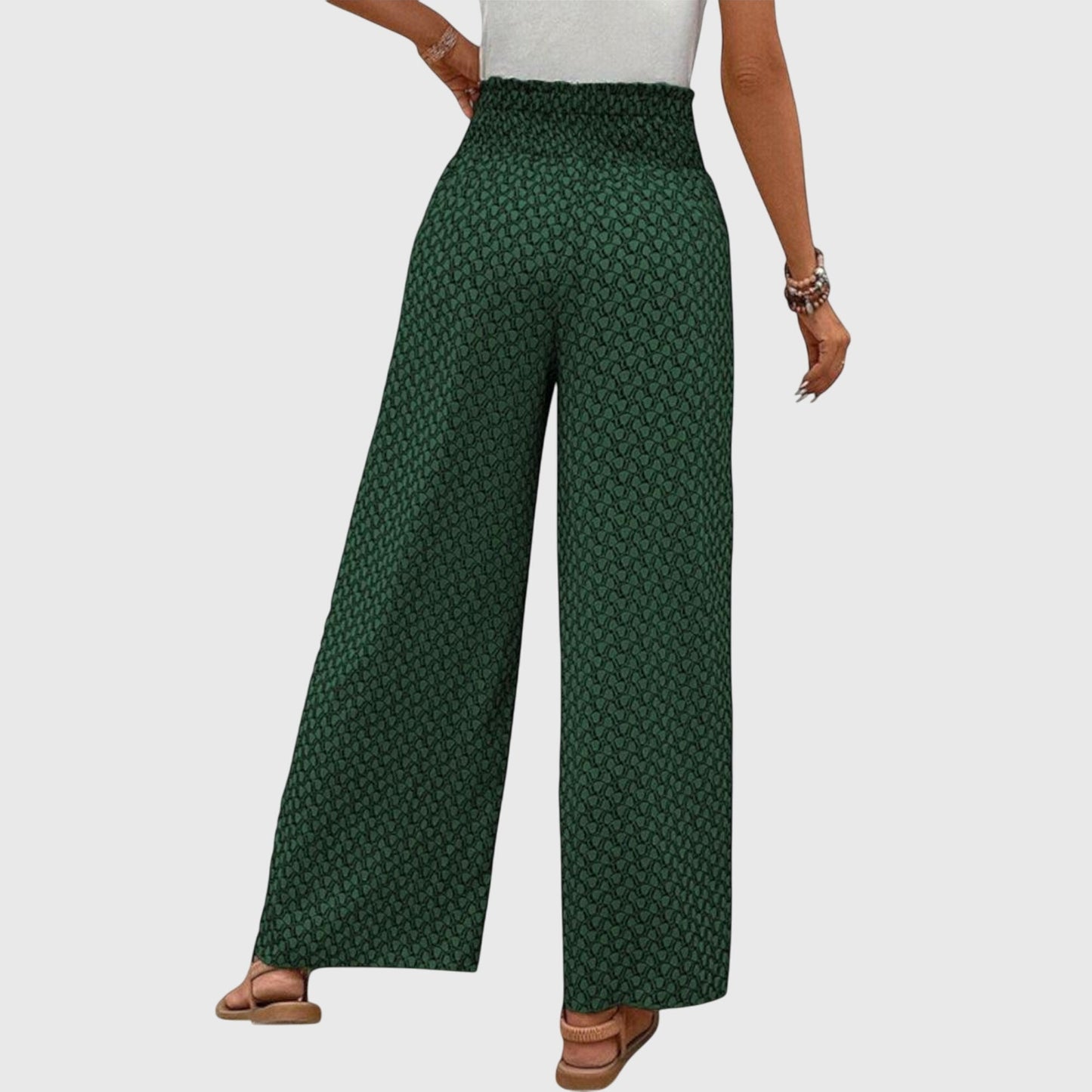 Chiara | Women's Palazzo Pants High-Waist Wide Leg Trousers