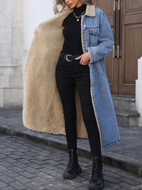 Morgan | Women's Long Button Front Winter Coat