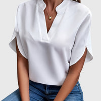 Kristie | Women's V-Neck Long Sleeve Blouse for Work