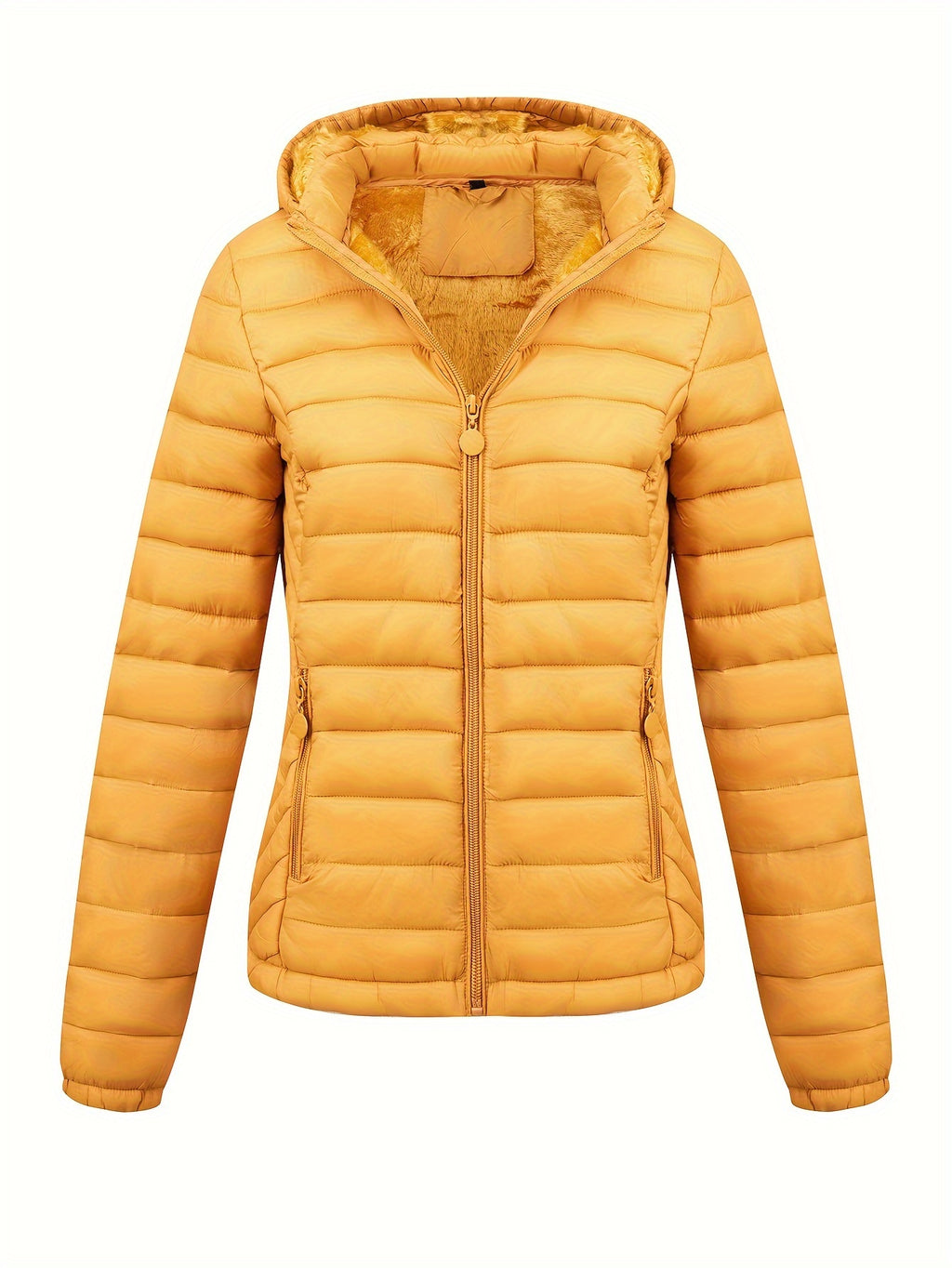 Arianne | Quilted Hooded Puffer Jacket with Pockets for Women