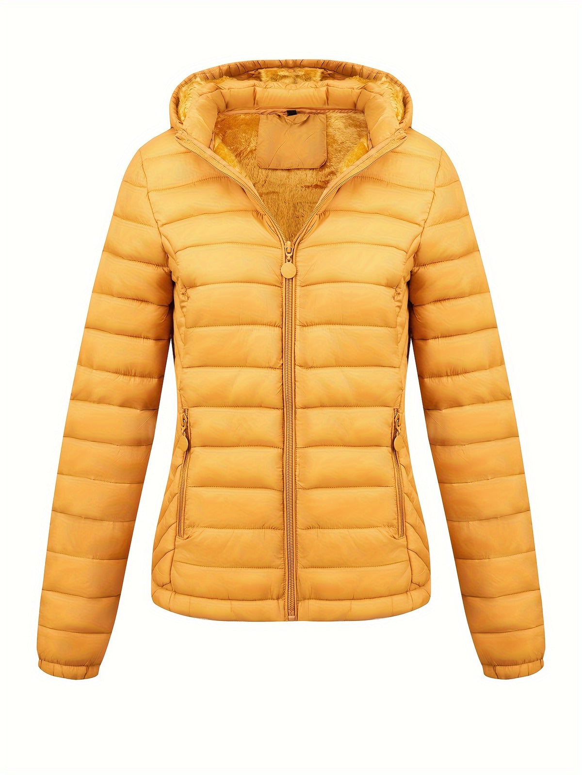 Arianne | Quilted Hooded Puffer Jacket with Pockets for Women