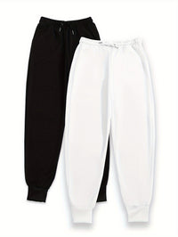 Ellen | Two-Pack Drawstring Jogger Sweatpants for Women