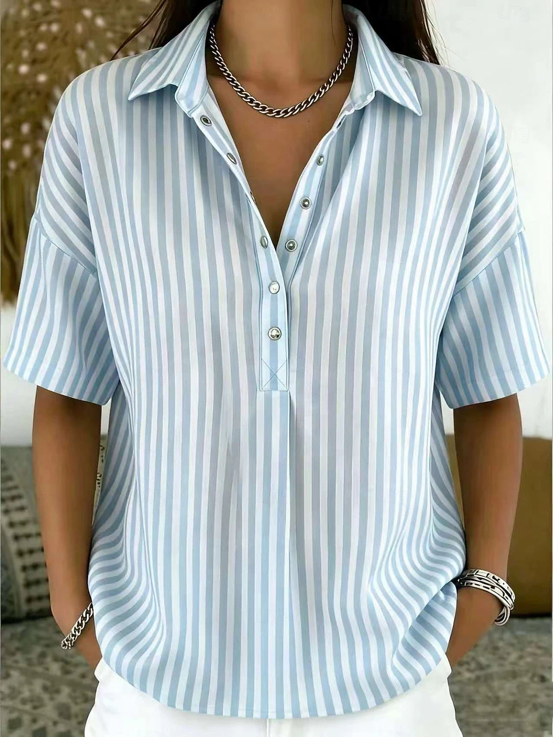 Cora | Women's Striped T-shirt