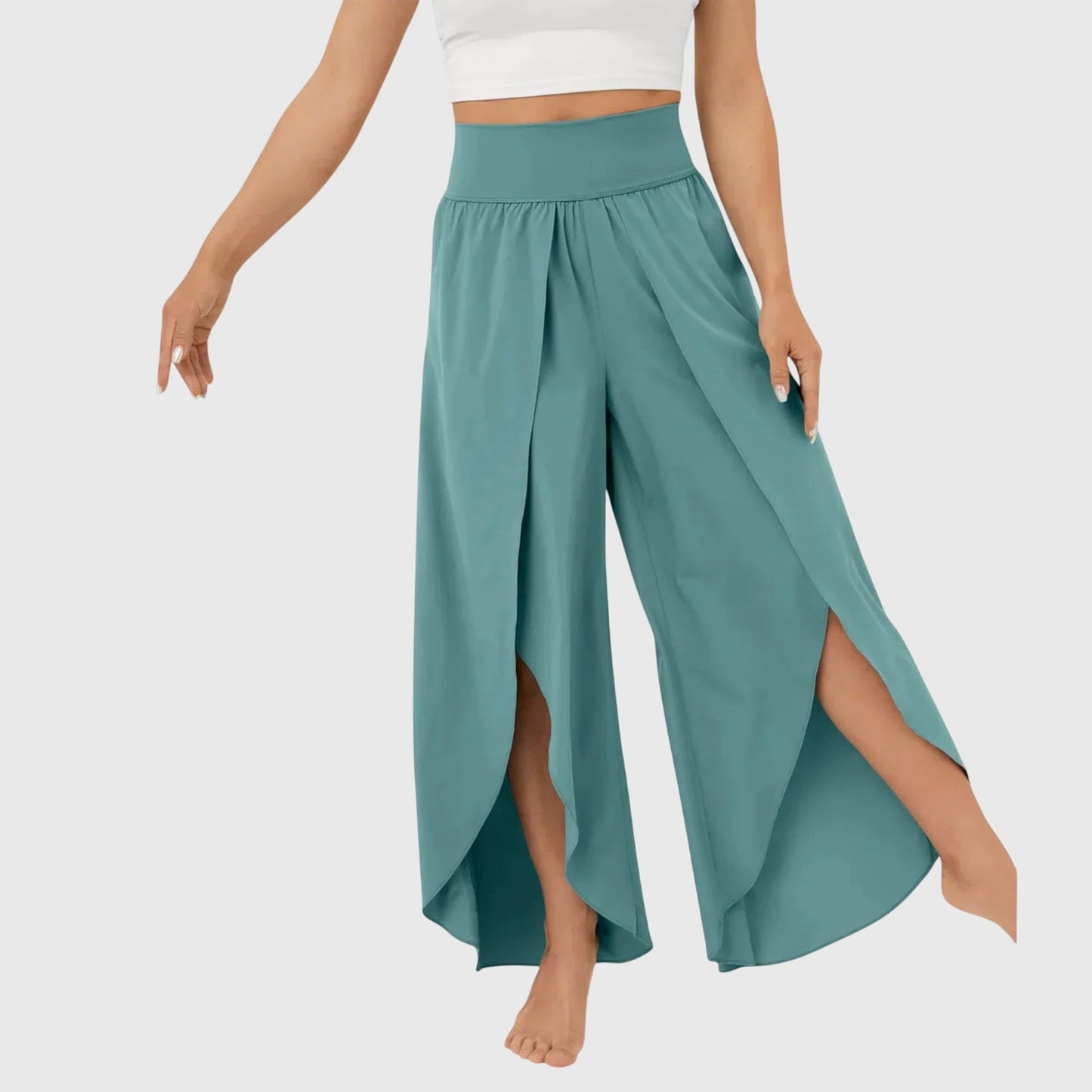 AirFlow Women's Wide Leg Pants – Relaxed Flowy Summer Look