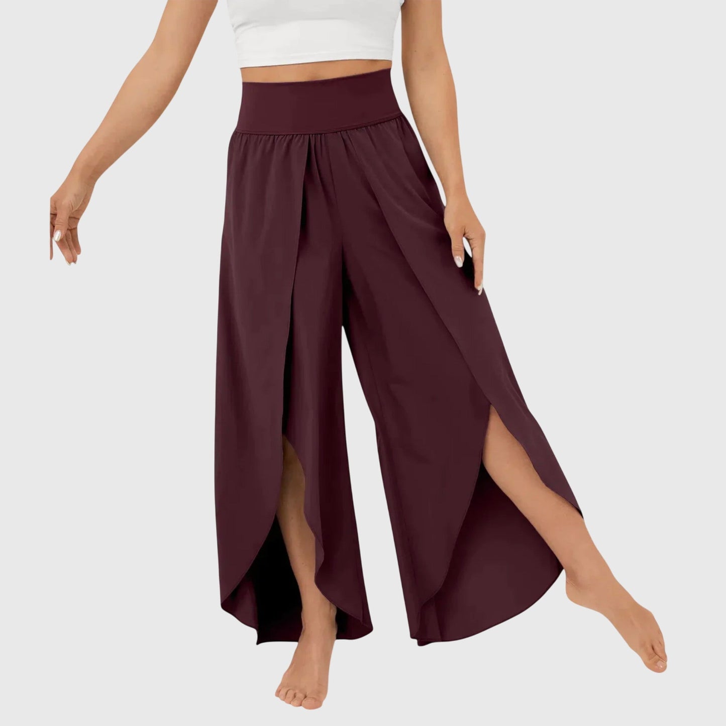 AirFlow Women's Wide Leg Pants – Relaxed Flowy Summer Look