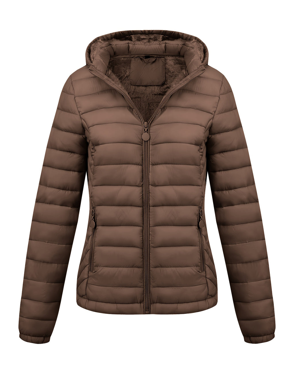 Arianne | Quilted Hooded Puffer Jacket with Pockets for Women