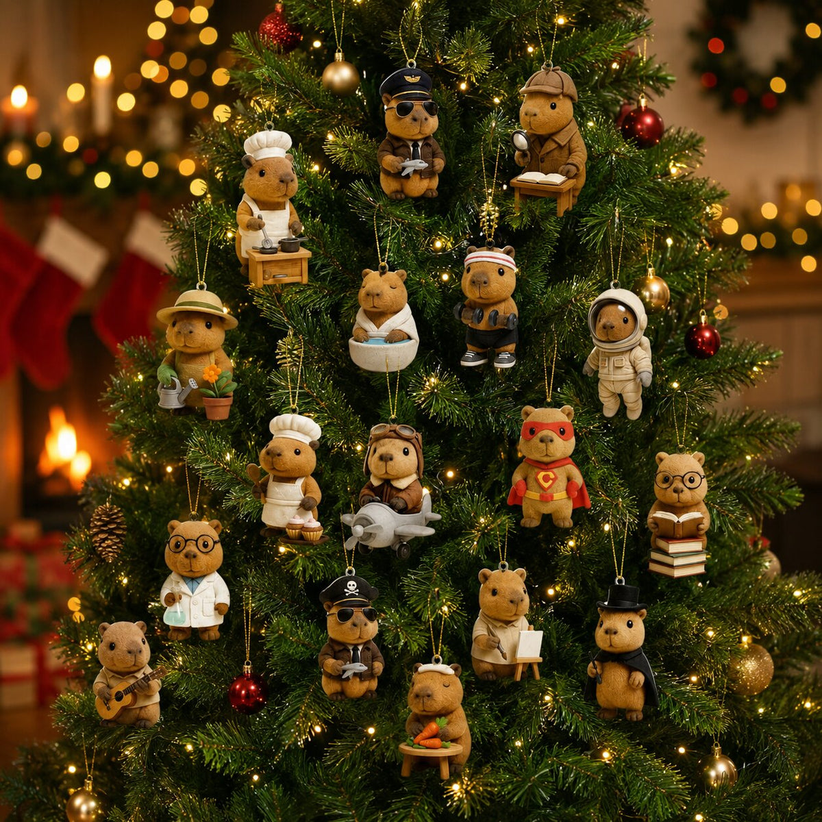 CAPYBARA ADVENT CALENDAR – 24 ILLUSTRATED DOORS