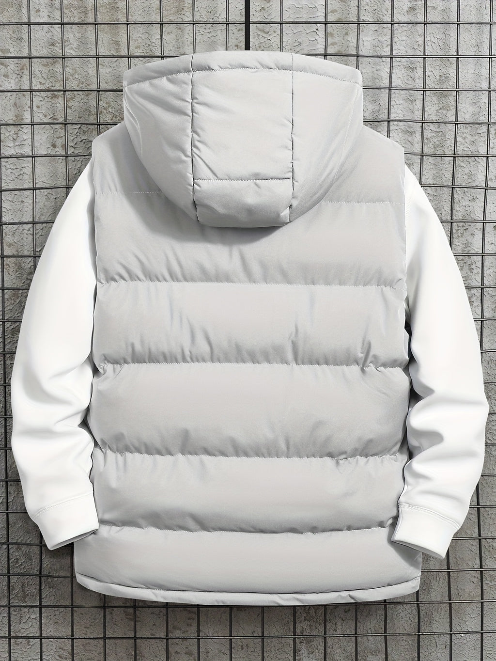 Pieter | Quilted Hooded Puffer Vest for Men