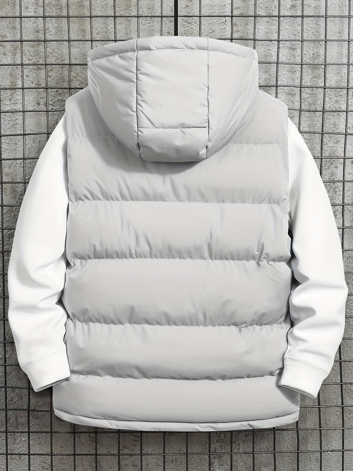 Pieter | Quilted Hooded Puffer Vest for Men