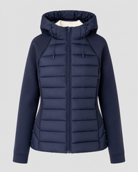 Hermina | Hooded Quilted Puffer Jacket with Zip Front for Women