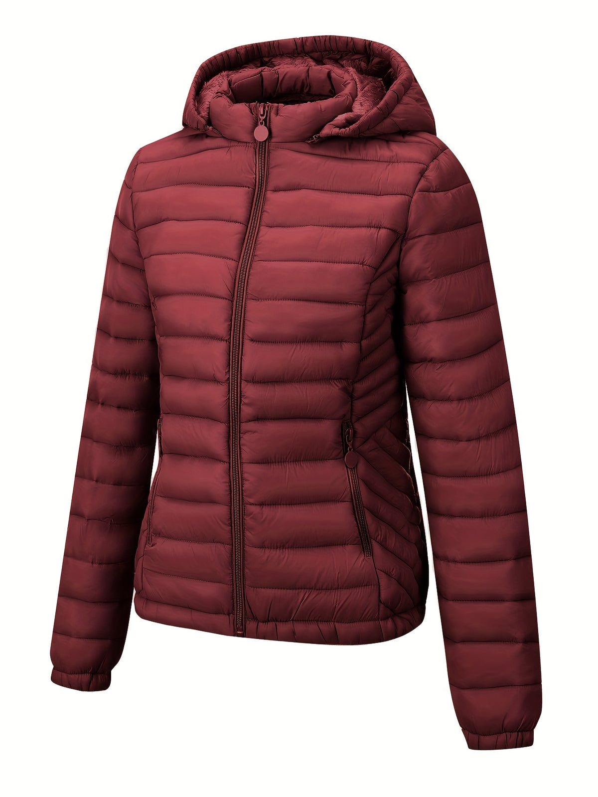 Arianne | Quilted Hooded Puffer Jacket with Pockets for Women