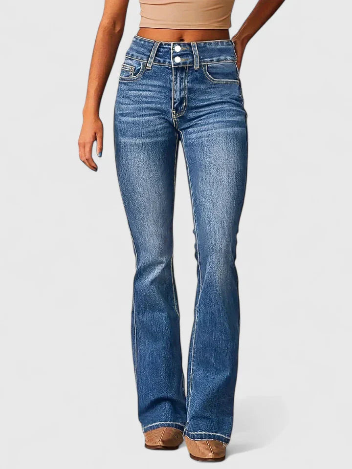 Auryzelle | Women's Elegant Pants High-Waisted Slim Fit