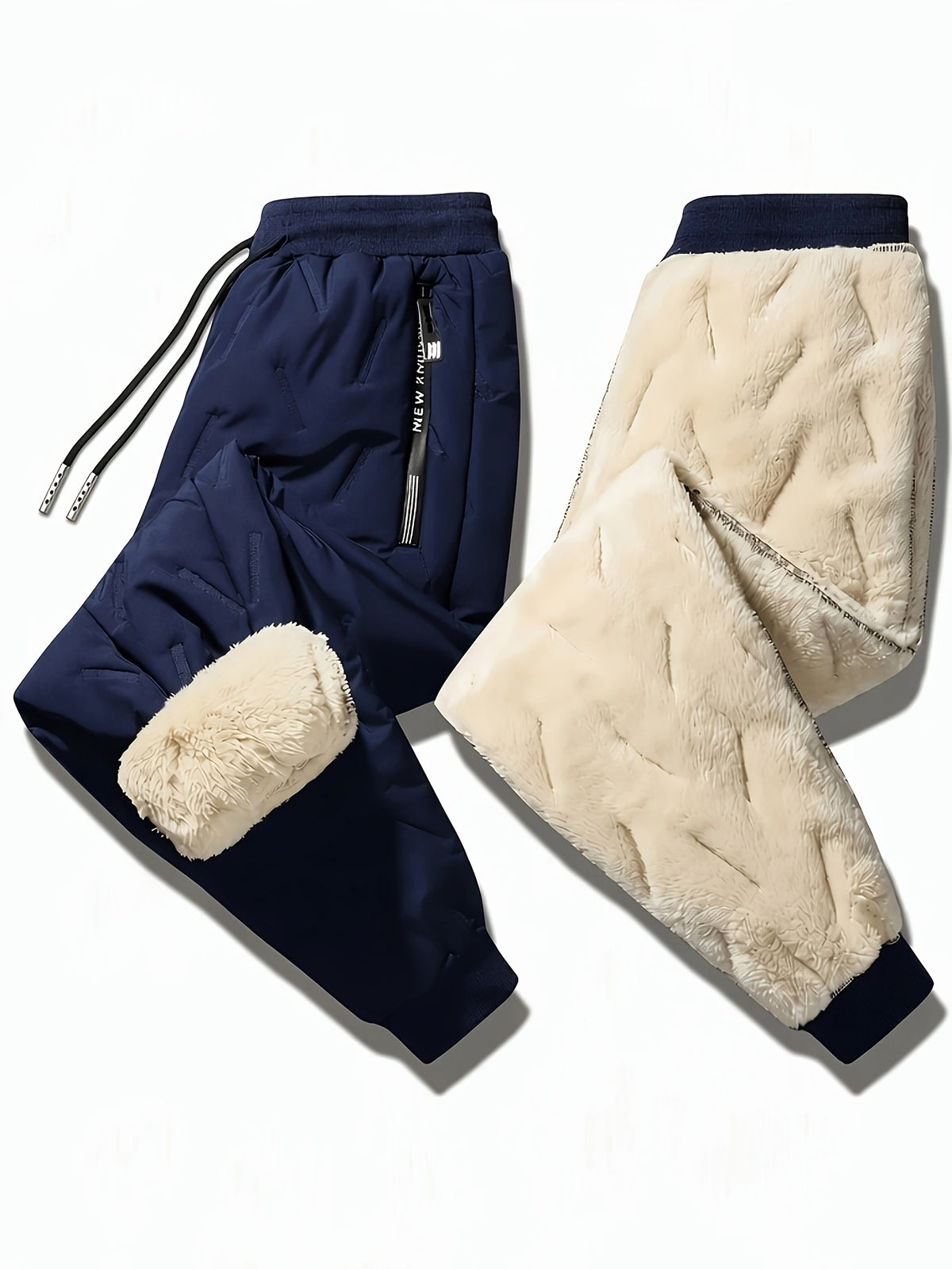 Fabienne | Quilted Fleece-Lined Jogger Sweatpants for Women