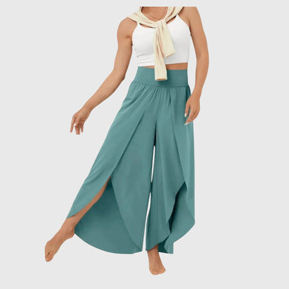 AirFlow Women's Wide Leg Pants – Relaxed Flowy Summer Look