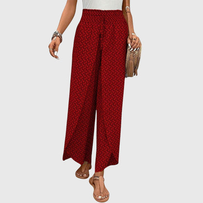 Chiara | Women's Palazzo Pants High-Waist Wide Leg Trousers