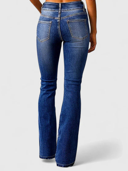 Auryzelle | Women's Elegant Pants High-Waisted Slim Fit