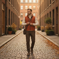 Damian | Men's Zip-Front Utility Bodywarmer with Pockets