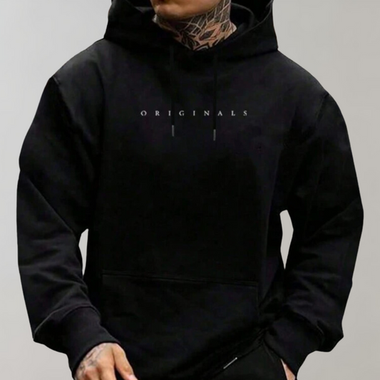 Theo | Men's Hooded Sweatshirt Relaxed-Fit Pullover – Casual Outings